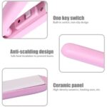 Mini Portable Hair Straightener Ceramic Mini Flat Iron for Travel - Image 5