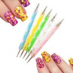 5pcs Dotting Pen Tool Nail Art Dot Doting Tool Set Manicure Painting Kit Design