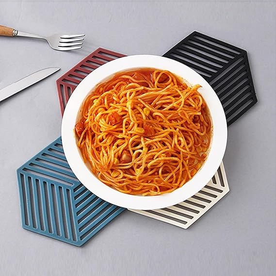 Multifunction Heat Resistant Silicone Mat Coaster Non Slip Pot Holder Kitchen Table Placemat Pakistan