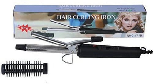 Professional Stainless Steel Anti‑Static Curl Curling Make Hair Curler Curling Iron Rod Styling