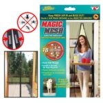 Magic Mesh Deluxe, Hands Free Magnetic Screen Door, Mesh Curtain Keeps Bugs Out, Pet & Kid Friendly Mosquito‑Proof Screen for Main Door, Balcony and Kitchen - Image 4