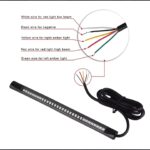 48 LED Bike Back Light Strip with Turn Indicators for Cafe Racer & All Motorcycles (Universal Fit) - Image 3
