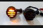 Pack of 4 Yellow LED Grill Indicators for Bikes Stylish Motorcycle Signal Lights - Image 5