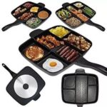 5 in 1 Multifunction Breakfast Frying Pan Non Stick Divided Grill Skillet Pan - Image 2