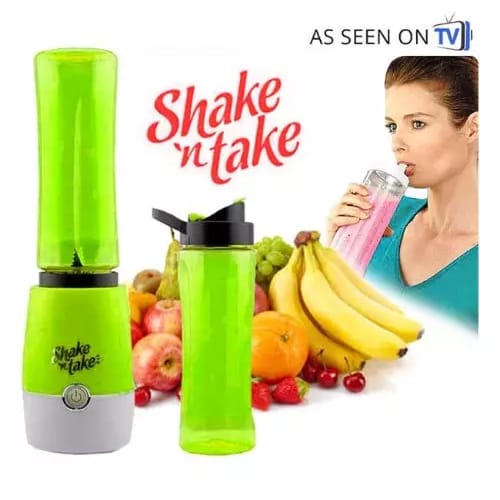Shake N Take Electric Bottle Blender Portable Smoothie Maker