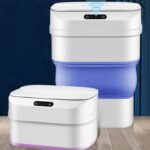 Automatic Sensor Dustbin | Touchless Smart Trash Bin with Motion Sensor Lid | Battery & Rechargeable Operated Waste Bin - Image 4