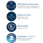 CeraVe Hydrating Mineral Sunscreen SPF 50 100ml Broad Spectrum Sunblock - Image 2