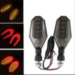 Universal LED Bike Indicators with DRL & Yellow Turn Signal | 12V Motorcycle Parking Lights for Honda, Yamaha & Suzuki (Pack of 2) - Image 5