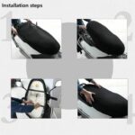 Universal Motorcycle Cool Mesh Seat Cover XXL Heat Insulation Waterproof Cushion Pad - Image 3