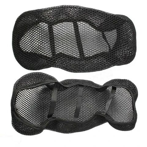 Universal Motorcycle Cool Mesh Seat Cover XXL Heat Insulation Waterproof Cushion Pad
