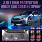 3 in 1 High Protection Ceramic Car Coating Spray 100ml Quick Crystal Polish Wax Spray - Image 4