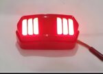 Universal Motorcycle Back Light with Indicator DRL Audi Style LED Tail Light 12V - Image 4
