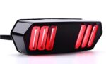Universal Motorcycle Back Light with Indicator DRL Audi Style LED Tail Light 12V - Image 2