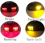 Universal Motorcycle Back Light with Indicator DRL Audi Style LED Tail Light 12V