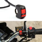 2PCS Motorcycle LED Headlights with Switch Super Bright 6 LED Fog Lights 1600LM - Image 4