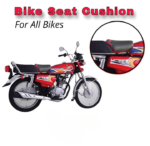Universal Motorcycle Seat Cushion for Back Pain | Waterproof Relaxer Bike Seat Cover Red & Black for All Bikes