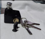 Bike Push Handle Lock Safety Lock with L Key | Anti Theft Security Lock for Bikes - Image 3