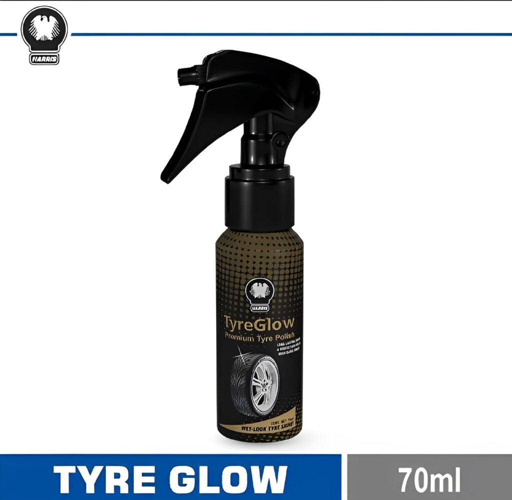 Pack of 12 Tyre Glow Spray 70ML for Car & Bike Tyres | Long Lasting Tyre Shine Polish in Pakistan