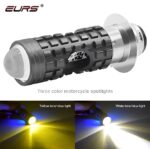 5-Function LED Motorcycle Headlight Bulb | White, Yellow, Red & Blue Flasher Light for CD70, CG125 & 70cc/125cc Bikes - Image 2