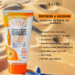 YARDLIE SPF 60 Whitening & Vanishing Sunblock 150ml | Water Resistant Sunscreen for Face & Body | Anti Dark Spots Sun Protection - Image 2