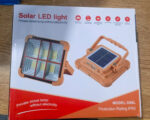 Outdoor Solar LED Flood Light D08L | Rechargeable Waterproof Emergency Work Light with Solar Panel, Magnet & Hanging Hook - Image 5