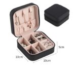 Travel Leather Pocket Jewellery Organizer Box Compact Jewelry Storage Case - Image 2