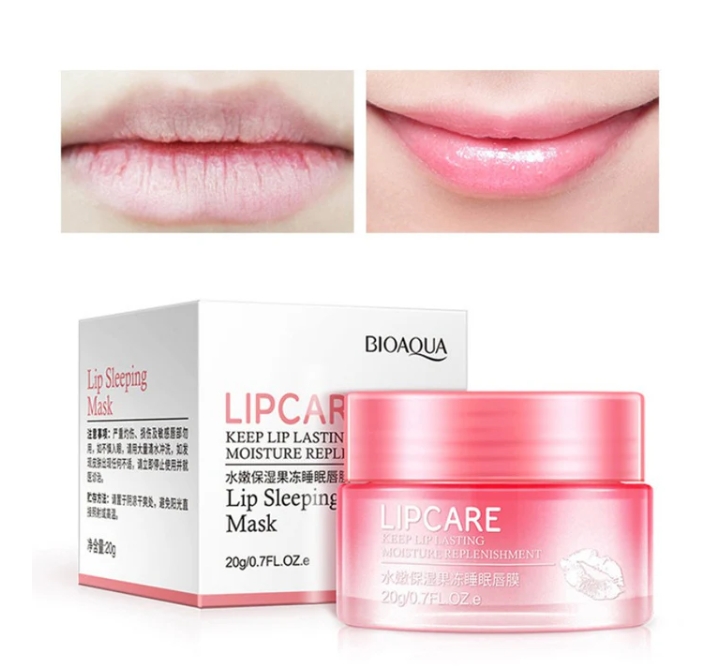 BIOAQUA Lip Care Jelly Lip Sleeping Mask 20gm Hydrating Lip Repair