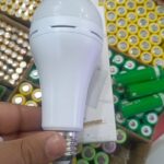 20W Rechargeable LED Bulb 4500mAh Emergency Energy Saving AC/DC Light with Hanging Holder