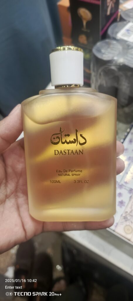 Dastaan EDP Spray 100ml | Long Lasting Luxury Perfume with Rose, Oud & Woody Notes