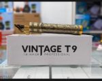 Metal Body Vintage T9 Trimmer and Hair Clipper Cutting Machine For Men Dragon Design Golden Color Trimmer - Image 2