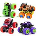Monster Truck Toy for Kids | Friction Push & Go High Speed Off-Road Vehicle with Big Wheels & Shock Absorber | No Battery Kids Car Toy - Image 4