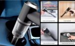3 in 1 Cordless Handheld Vacuum Cleaner with LED Light Wet & Dry Car and Home Cleaner - Image 4