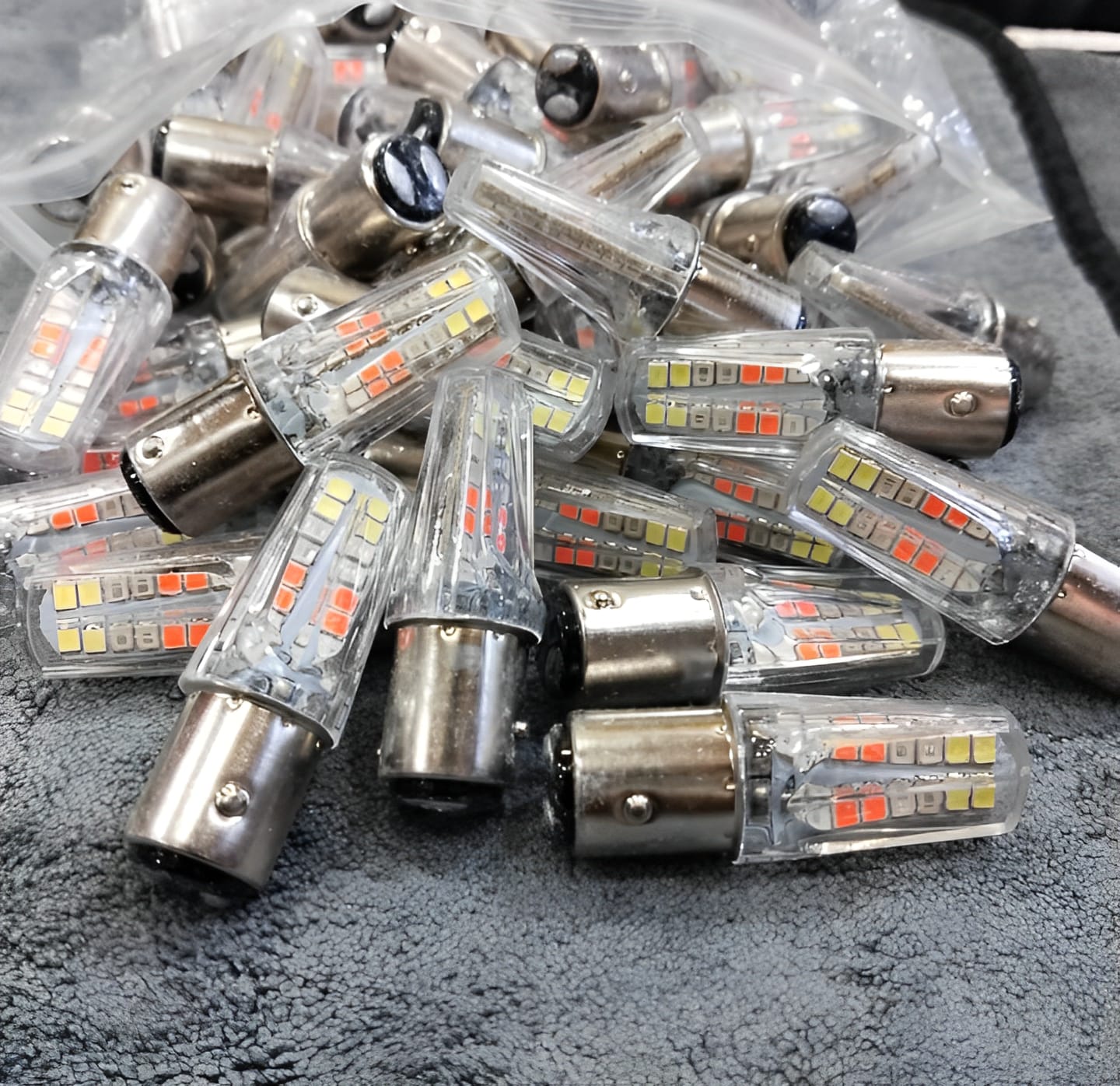 LED Backlight Bulb with 6 Lighting Functions & 4 Colors for Bikes, CD 70, CG125, Cars and Jeeps LED Backlight Bulb with 6 Lighting Functions & 4 Colors for Bikes, CD 70, CG125, Cars and Jeeps