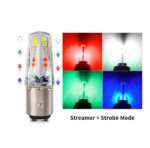 LED Backlight Bulb with 6 Lighting Functions & 4 Colors for Bikes, CD 70, CG125, Cars and Jeeps - Image 2