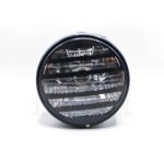 Pack of 3 Cafe Racer Motorcycle Light Kit for CG 125 & CD 70 | Vintage Headlight, Tail Light & 4 Grill Indicators Universal Fit - Image 3