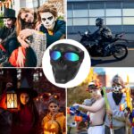 Motorcycle Skull Mask with Goggles – Windproof Full Face Skeleton Protective Mask for Cycling, Riding & Outdoor Sports - Image 4