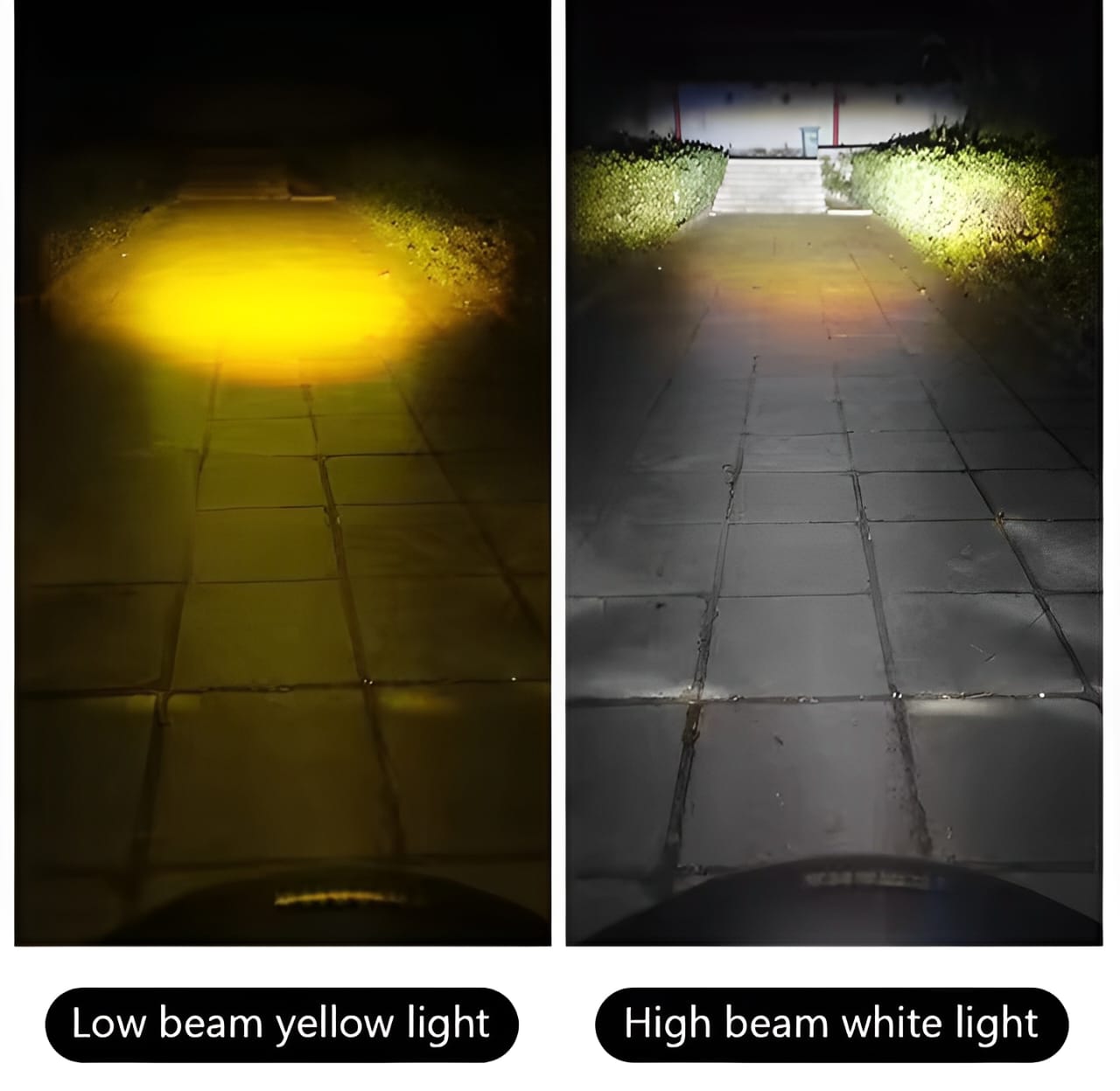WhatsApp-Image-2025-02-05-at-6.33.31-PM-1.jpeg Bike LED Headlight Bulb White & Yellow Dual Color | Super Bright Motorcycle Headlight & Fog Light for 70cc, CG125 & Junoon - Image 1