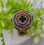 Imported Royal Ruby Crystal Golden Bracelet Adjustable Bold Elegant Jewelry for Girls and Women