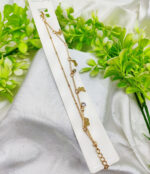 Imported Elegant Adjustable Butterfly Charm Bracelet for Girls and Women Stylish Artificial Jewelry - Image 2