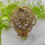 Imported Exquisite Crystal Embellished Adjustable Bracelet Elegant Jewelry for Girls and Women