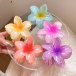 Large Sunflower Hair Clip for Women Stylish Acrylic Hair Claw - Image 2