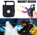 Portable COB High Bright Flashlight – Multifunction Keychain Lamp with 150mAh Battery, 3 Modes, Waterproof & Magnetic Outdoor Torch Lantern - Image 5