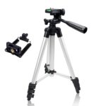 3.5 Feet Adjustable Tripod Stand Model 3110 | Mobile & DSLR Camera Tripod with Holder & Carry Bag | Portable Vlogging Stand