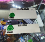 Pack of 2 Punjab Fancy Blank Number Plates | Front & Back Motorcycle Number Plate Set for CD 70 & All Bikes - Image 2