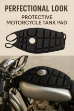 Universal Waterproof Motorcycle Fuel Tank Cushion Pad | Anti Slip Relaxer Tanki Pad & Protective Cover for All Bikes - Image 2