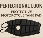 Universal Waterproof Motorcycle Fuel Tank Cushion Pad | Anti Slip Relaxer Tanki Pad & Protective Cover for All Bikes