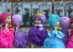 Cute Baby Doll Keychain for Girls & Women | Fashion Doll Keyring for Bike, Car, Bags & Handbags (Random Color & Design) - Image 2