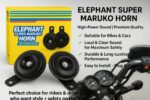High Sound Elephant Horn 12V for Cars & Bikes | Super Loud Universal Vehicle Horn for Motorcycles, Scooters & Cars - Image 5