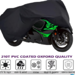 Bike Top Cover | Water & Scratch Proof Parachute Motorcycle Cover for CD70 & 125CC Bikes (Random Color)
