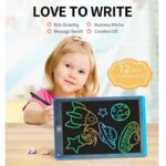 8.5 Inch LCD Writing Tablet for Kids ? Colorful Doodle Board Drawing Tablet with Lock, Erasable & Portable